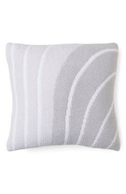 barefoot dreams CozyChic Endless Road Pillow in Silver Multi