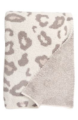 barefoot dreams CozyChic Leopard Dégradé Throw Blanket in Cream Multi
