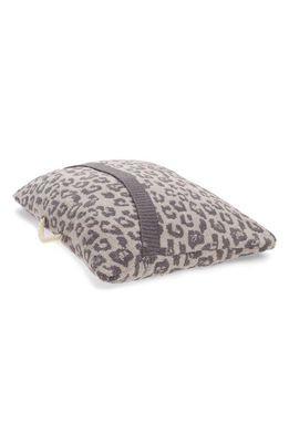 barefoot dreams CozyChic™ Leopard Pet Bed in Linen/graphite