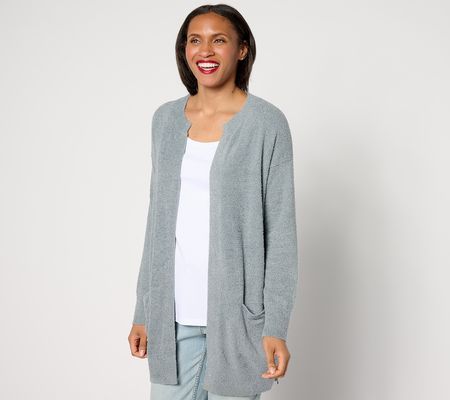 Barefoot Dreams CozyChic Lite Side Zip Cardigan