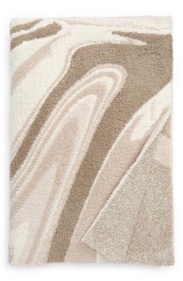 barefoot dreams CozyChic™ Marble Pattern Throw Blanket in Sand Multi