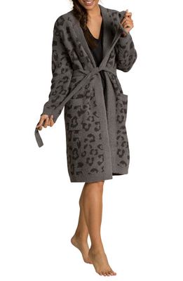 barefoot dreams CozyChic® Robe in Graphite/Carbon