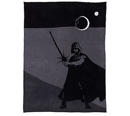 Barefoot Dreams CozyChic Star Wars Vader Throw 54"x72"