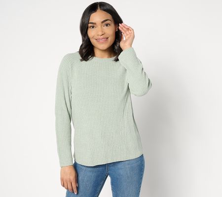 Barefoot Dreams CozyChic Ultra Lite Directional Rib Pullover