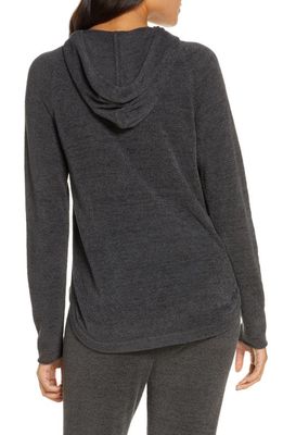 barefoot dreams CozyChic Ultra Lite Hoodie in Carbon