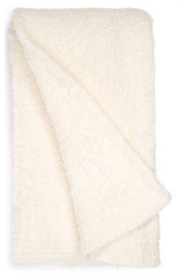 barefoot dreams CozyChic&trade; Throw Blanket in Cream