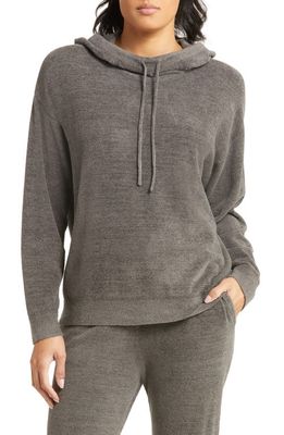 barefoot dreams Funnel Neck Hoodie in Mineral