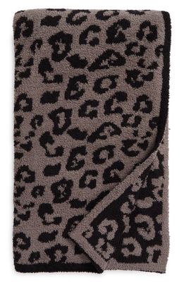 barefoot dreams In the Wild Throw Blanket in Charcoal-Black