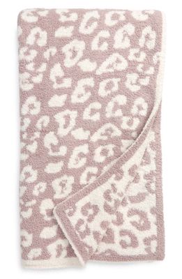 barefoot dreams In the Wild Throw Blanket in Faded Rose/Cream