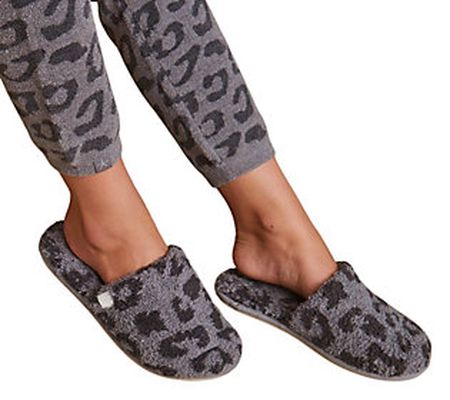 Barefoot Dreams Inc. Cozy Chic Youth Graphite/C arbon Slippers