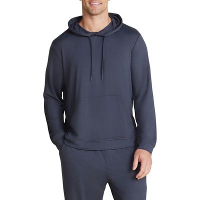 barefoot dreams Malibu Collection® Butterchic Knit® Hoodie in Indigo 