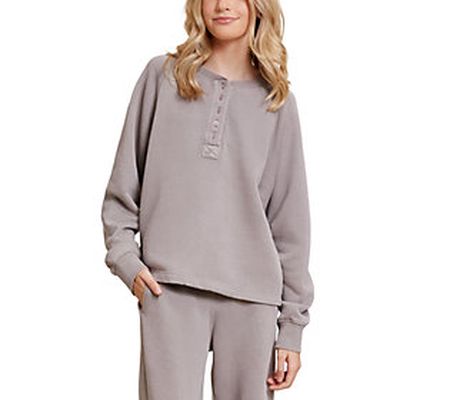 Barefoot Dreams Malibu Collection Youth Terry H enley Pullover