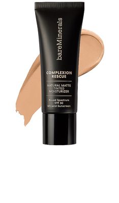bareMinerals Complexion Rescue Natural Matte Tinted Moisturizer Mineral SPF 30 in Suede 04.