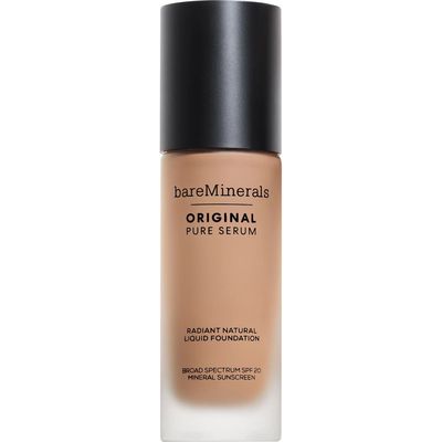 bareMinerals® Original Pure Serum Radiant Natural Liquid Foundation Mineral SPF 20 in Medium Cool 3 