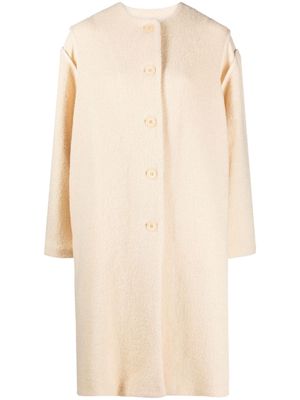 Barena Amedeo button-up coat - Neutrals