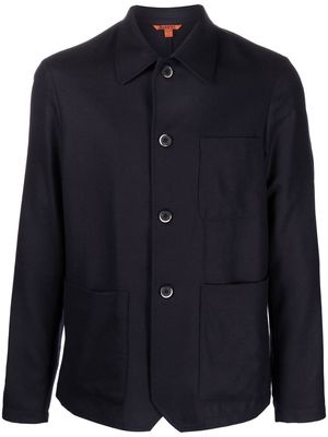 Barena button-down shirt jacket - Blue