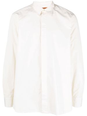 Barena button-up fitted shirt - Neutrals