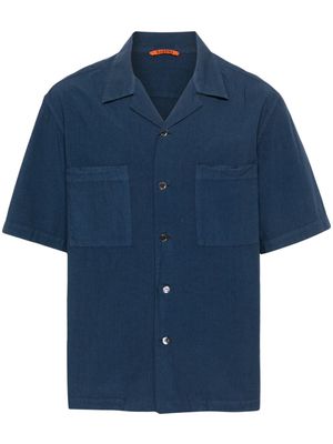 Barena camp-collar cotton shirt - Blue