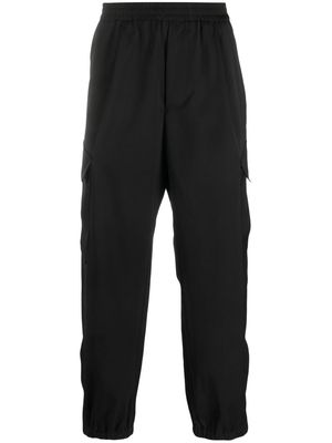 Barena cargo-pocket tapered trousers - Black