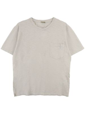 Barena chest-pocket cotton t-shirt - Grey