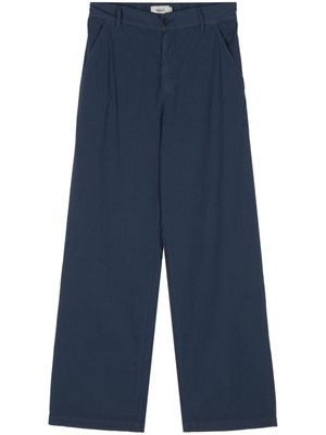 Barena creased straight trousers - Blue