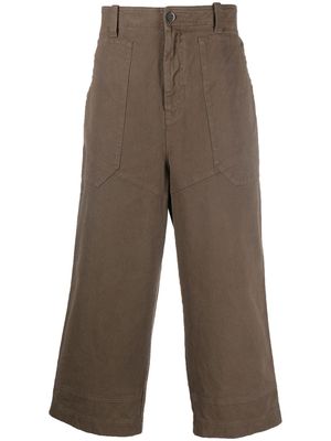 Barena cropped tailored trousers - Brown