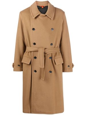Barena double-breasted belted coat - Brown