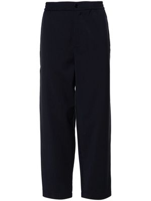 Barena elasticated-waist tapered-leg trousers - Blue