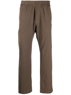 Barena elasticated-waistband detail trousers - Brown