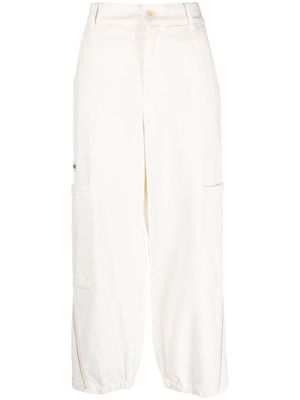 Barena Grado zip-detail cargo trousers - White