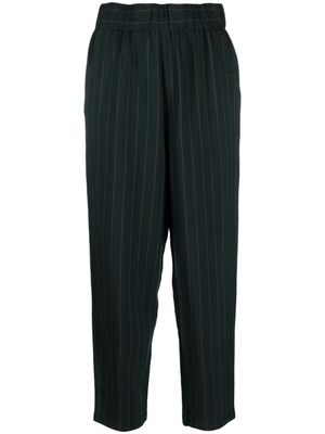 Barena Joie pinstripe tapered trousers - Green
