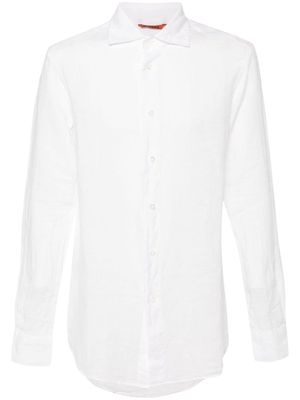 Barena long-sleeve linen shirt - White