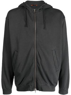 Barena long-sleeves cotton hoodie - Grey