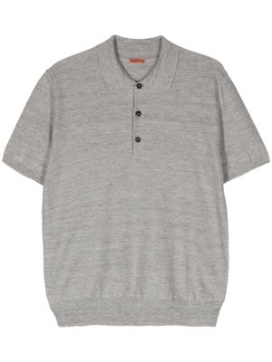 Barena Marco fine-knit polo shirt - Grey