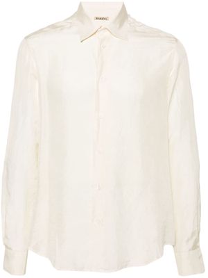 Barena Maridola Tendor silk shirt - Neutrals