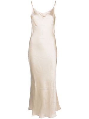 Barena mid-length sleeveless dress - Gold