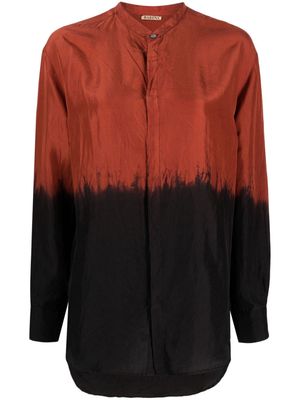 Barena Molino silk shirt - Orange