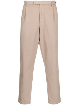 Barena pleat-detail chino trousers - Neutrals