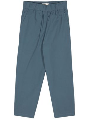Barena poplin tapered trousers - Blue