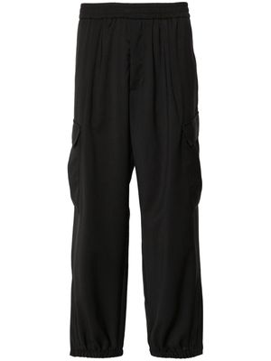 Barena Rambagio low-rise tapered trousers - Black