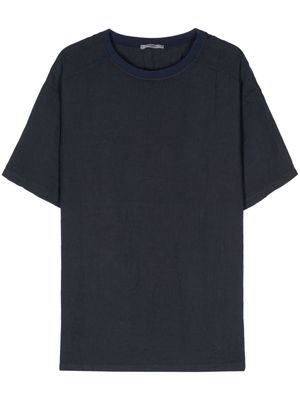 Barena short-sleeve linen T-shirt - Blue