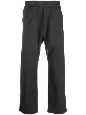Barena slip-on cotton straight-leg trousers - Grey