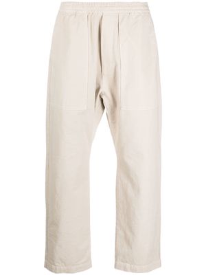 Barena slip-on cotton straight-leg trousers - Neutrals