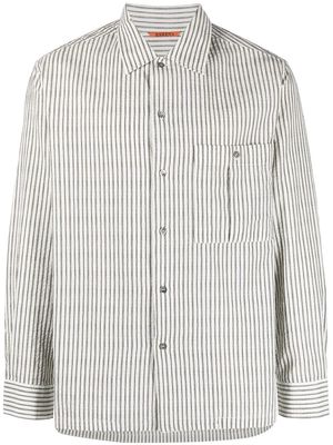 Barena striped button-up shirt - White