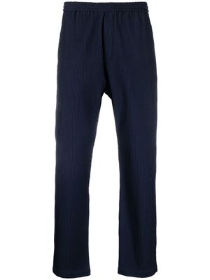 Barena textured finish elasticated trousers - Blue