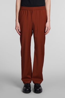 Barena Tosador Pants In Bordeaux Wool