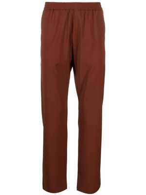 Barena Tosador virgin wool straight-leg trousers - Brown