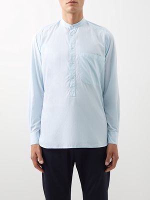 Barena Venezia - Ciospa Cotton-poplin Shirt - Mens - Blue