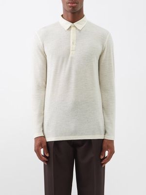 Barena Venezia - Dezial Toma Wool Polo Shirt - Mens - Cream