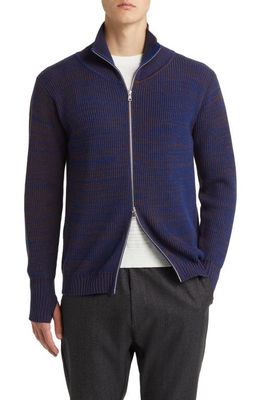 Barena Venezia Dori Zip Front Space Dye Wool Sweater in China